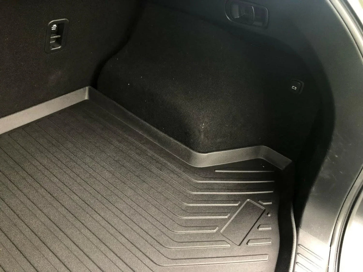 EACCESSORIES EA Cargo Liner – Trunk Mat for Mazda CX-5 CX5 2017-2023 – atmospheric conditions-immune Trunk Mats for Cars with Raised Lip – Non-Slip Car Trunk Mat Rubber – Easy to Install – Laser Pre-Cut Design