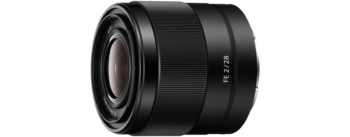 SEL28F20 FE 28mm F2 Full-frame E-mount Prime Lens