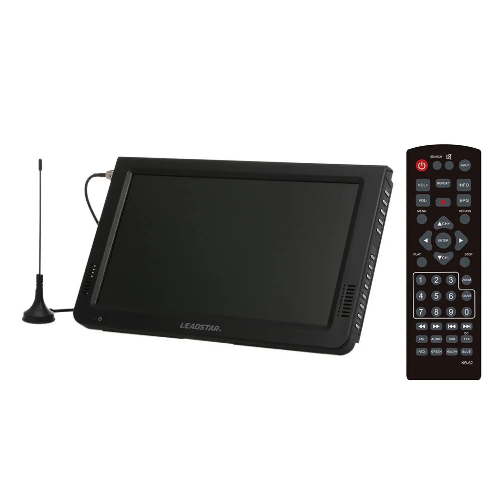 LEADSTAR Video Player,Caravan Outdoor or Freeview L-ED TV Freeview LED TV  Screen Freeview Car Caravan Outdoor Support U-SB  10 Inch Portable TV Video Player Screen Freeview L-ED Video Player Car