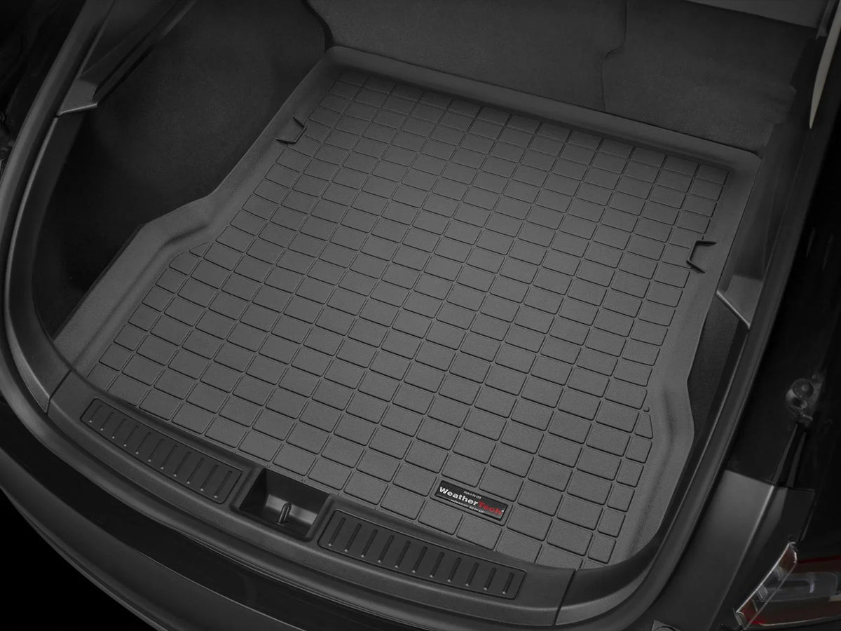 WeatherTech Cargo Trunk Liner with Bumper Protector appropriate with 2021-2024 Jeep Grand Cherokee L - Behind 2nd Row Seating With Bumper Protector, Black