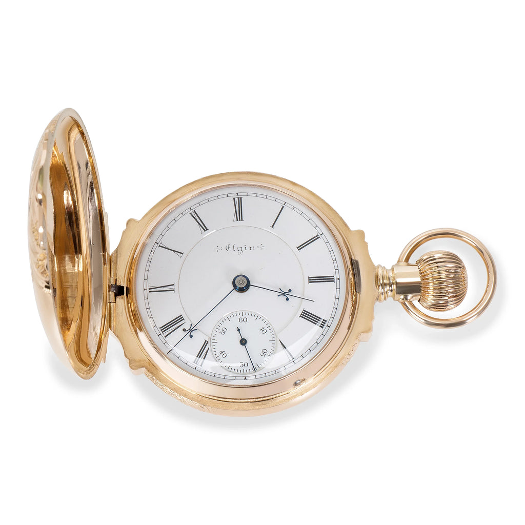 Raymond Men's Watch in 14KT Yellow Gold Pre-Owned. W. Elgin B