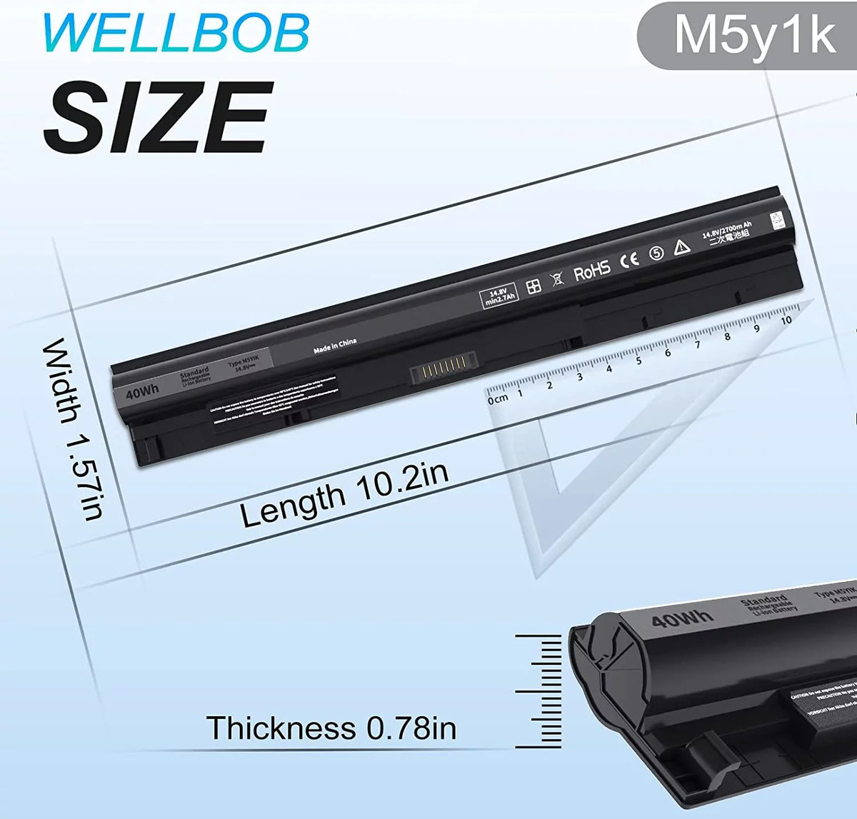 M5Y1K y for  Inspiron 5559 5558 y, for  Inspiron 15 3000 5000 y 3558 3567 5555 5566 5759,