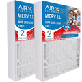 20x25x5 Air Filter MERV 11 Comparable to MPR 1000, MPR 1200 & FPR 7 appropriate with Field Controls # 46568600 Premium USA Made 20x25x5 Furnace Filter MERV 11 by AIRX FILTERS WICKED CLEAN AIR.