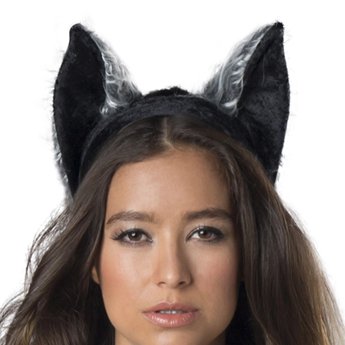Fun World Lone Wolf Poncho Multi-Color Halloween Costume Set, Women Female Adult