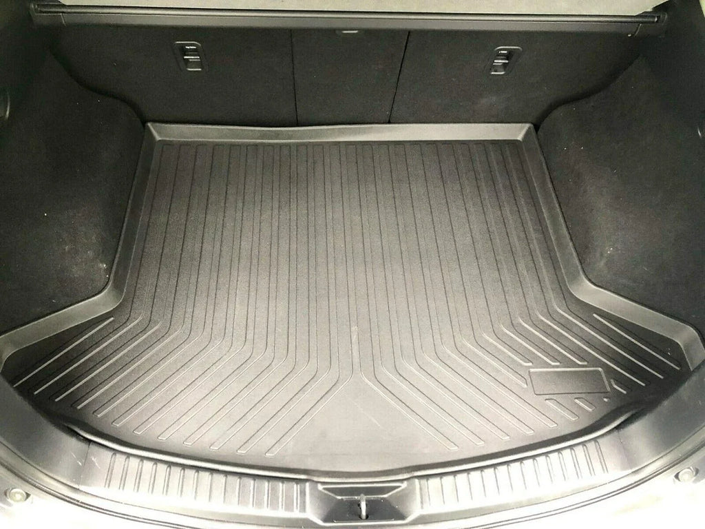 EACCESSORIES EA Cargo Liner – Trunk Mat for Mazda CX-5 CX5 2017-2023 – atmospheric conditions-immune Trunk Mats for Cars with Raised Lip – Non-Slip Car Trunk Mat Rubber – Easy to Install – Laser Pre-Cut Design