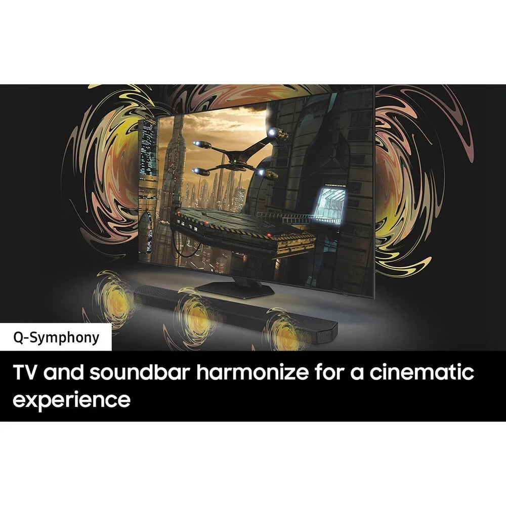 Restored  - HW-Q990B/ZA 11.1.4ch Soundbar with Wireless Dolby Atmos / DTS:X and Rear Speakers - Black [Manufacturer Refurbished]