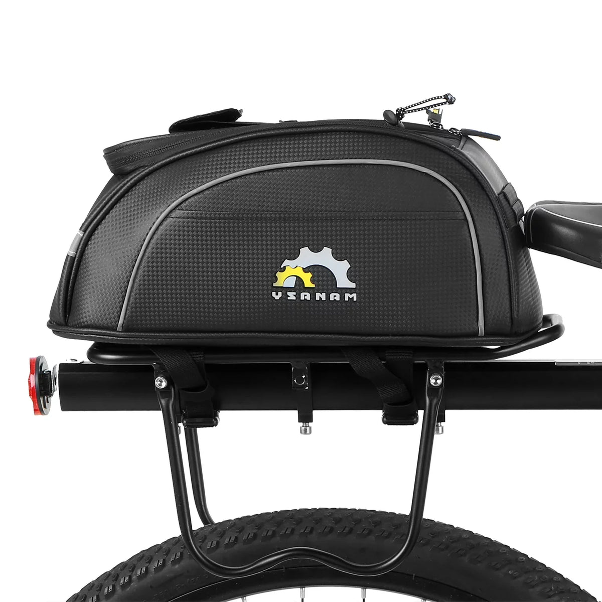 Waterproof Insulated Cooler Cycling Bag - MTB Bike Rear Rack Storage Luggage Carrier Pannier Trunk Bag