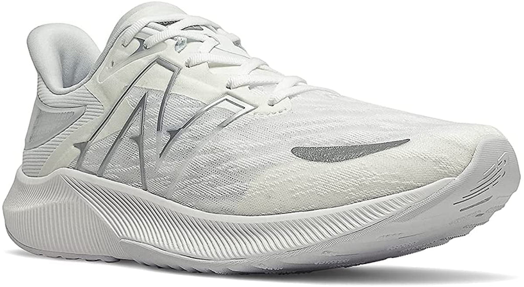 New Balance Mens FuelCell Propel V3 Speed Running Shoe 9.5 White/White