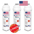 AFC Brand , aqua Filter , Model # AFC-EWH-3000 , appropriate with HTVZDBLSS-WF - 3 Filters - Made in U.S.A.