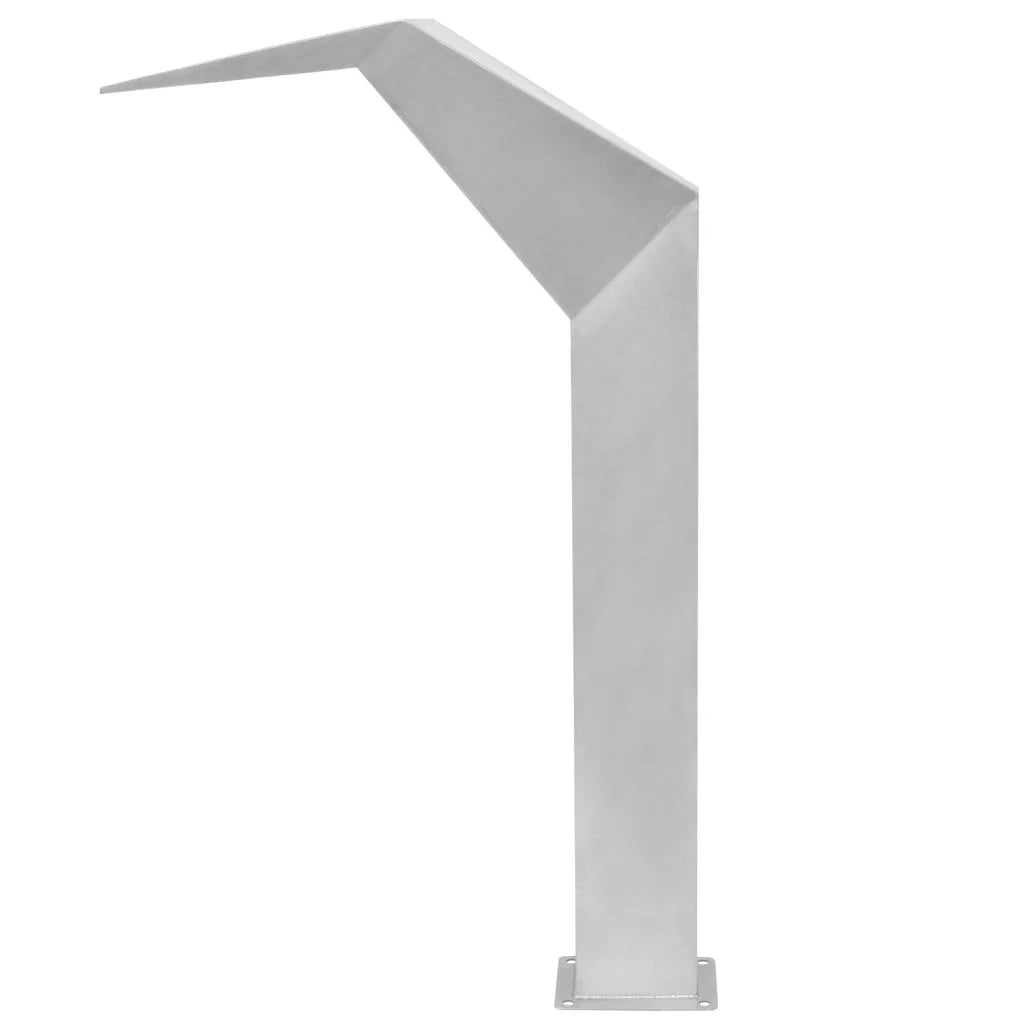 Dcenta Pool Fountain Stainless Steel Waterfall Garden Patio  Swimming Pool Fountain Silver (19.7"x11.8"x35.4 CL-US_43709USCLDL"