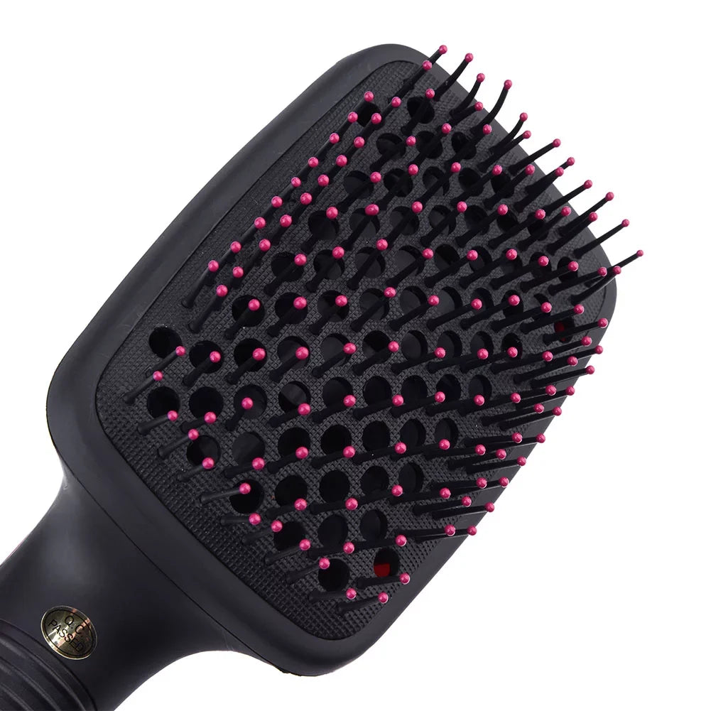 2 In 1 Multifunctional Anion Hair Dryer Brush Comb Styler Hairdressing Tool, Hair Blow Dryer, Paddle Brush