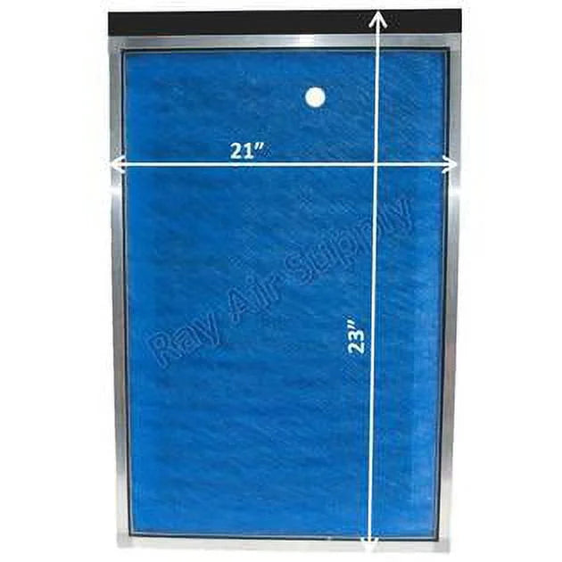 RAYAIR SUPPLY 21x23 Replacement Filter Pads matching with MicroPower Guard Air Cleaner (3 Pack) BLUE