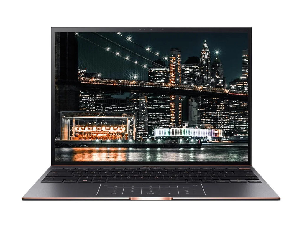 ZenBook S Ultra Slim Laptop, 13.9" 3300x2200 3:2 500nits Touch Display,  Evo Platform Core i7-1165G7 CPU, 16GB RAM, 1TB SSD, Thunderbolt 4, TPM, Windows 10 Pro, Jade Black, UX393EA-XB77T