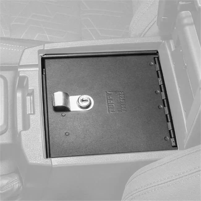 Tuffy Security Products 324-01 Console Safe; Black; 2016-Current  Tacoma