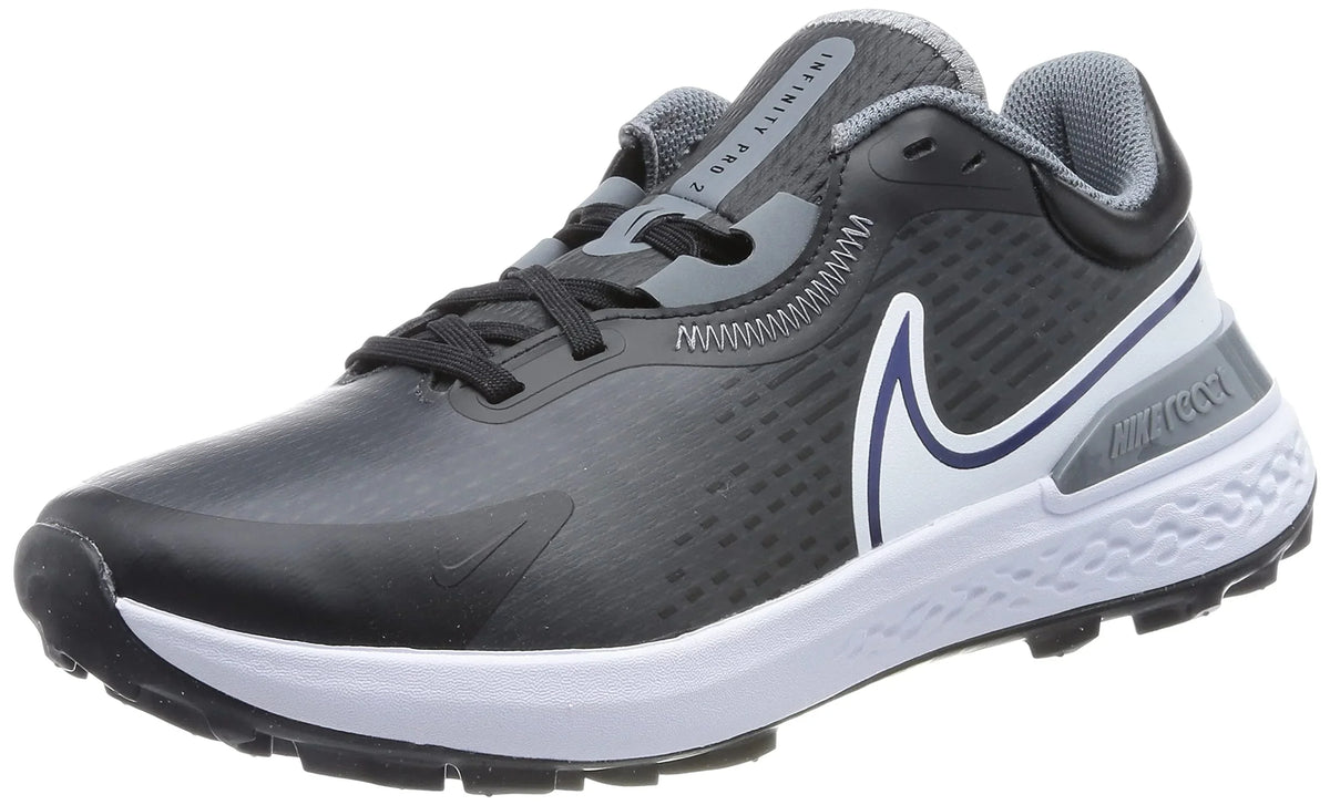 Infinity Pro 2 Men's Golf Shoes (DJ5593-001, Anthracite/Black-White-Cool Grey) Size 8.5