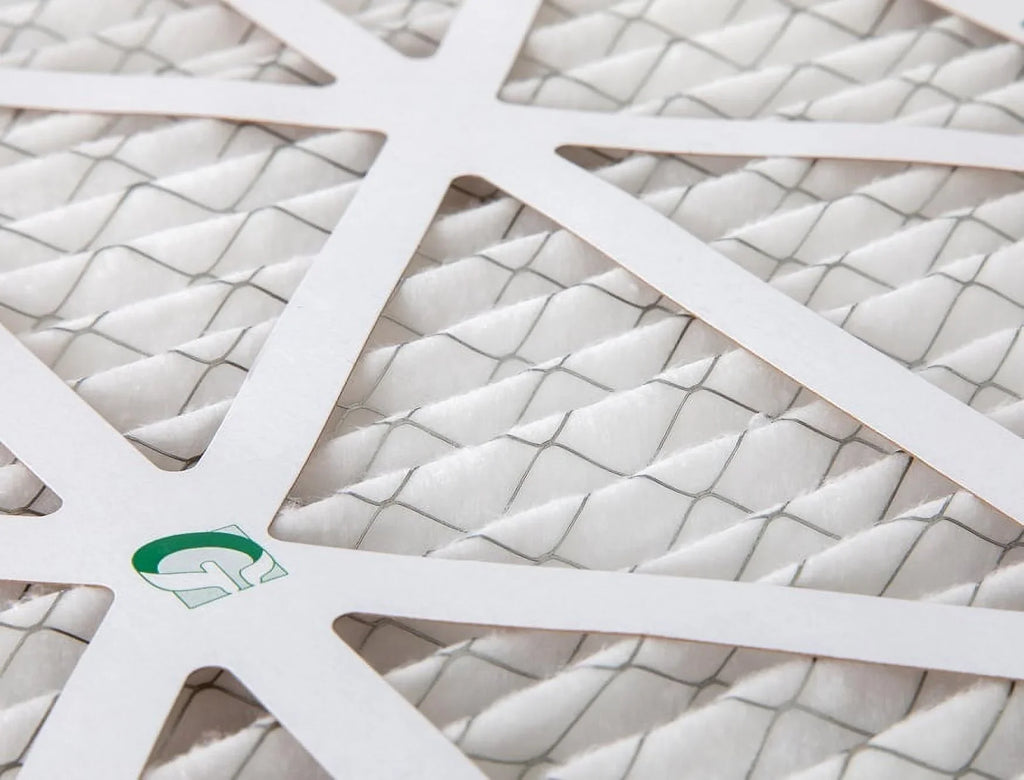 Actual Size: 15-5/8 x 29-5/8 x 7/8. 12 Pack of 16x30x1 MERV 13 Pleated Air Filters by Glasfloss