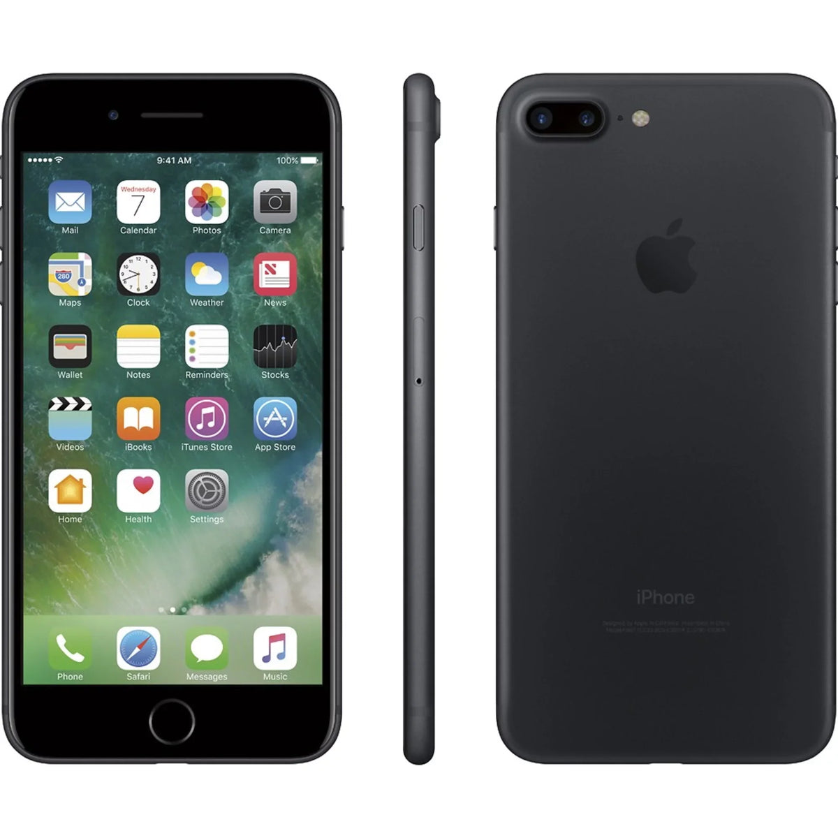 Restored  iPhone 7 Plus 128GB Black (T-Mobile Locked) Smartphone (Refurbished)