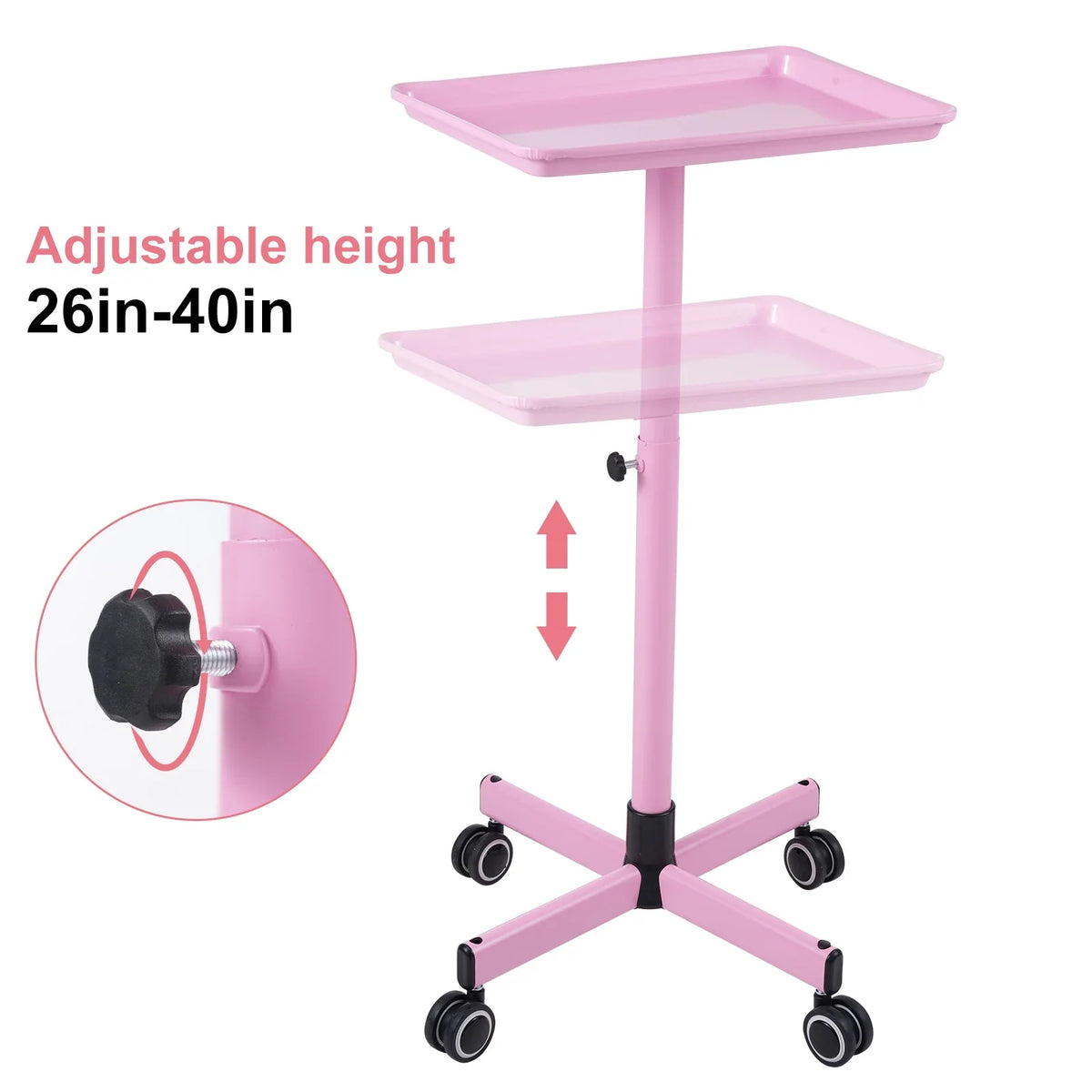 Bestauty Storage Shelf,Hair Salons And Salon Clinic Beauty Salon Adjustable Salon Cart Wheels Salon Hair ColorHair Stylist WheelsBy - Spas - Convenient Hair Movable Salon On Wheels