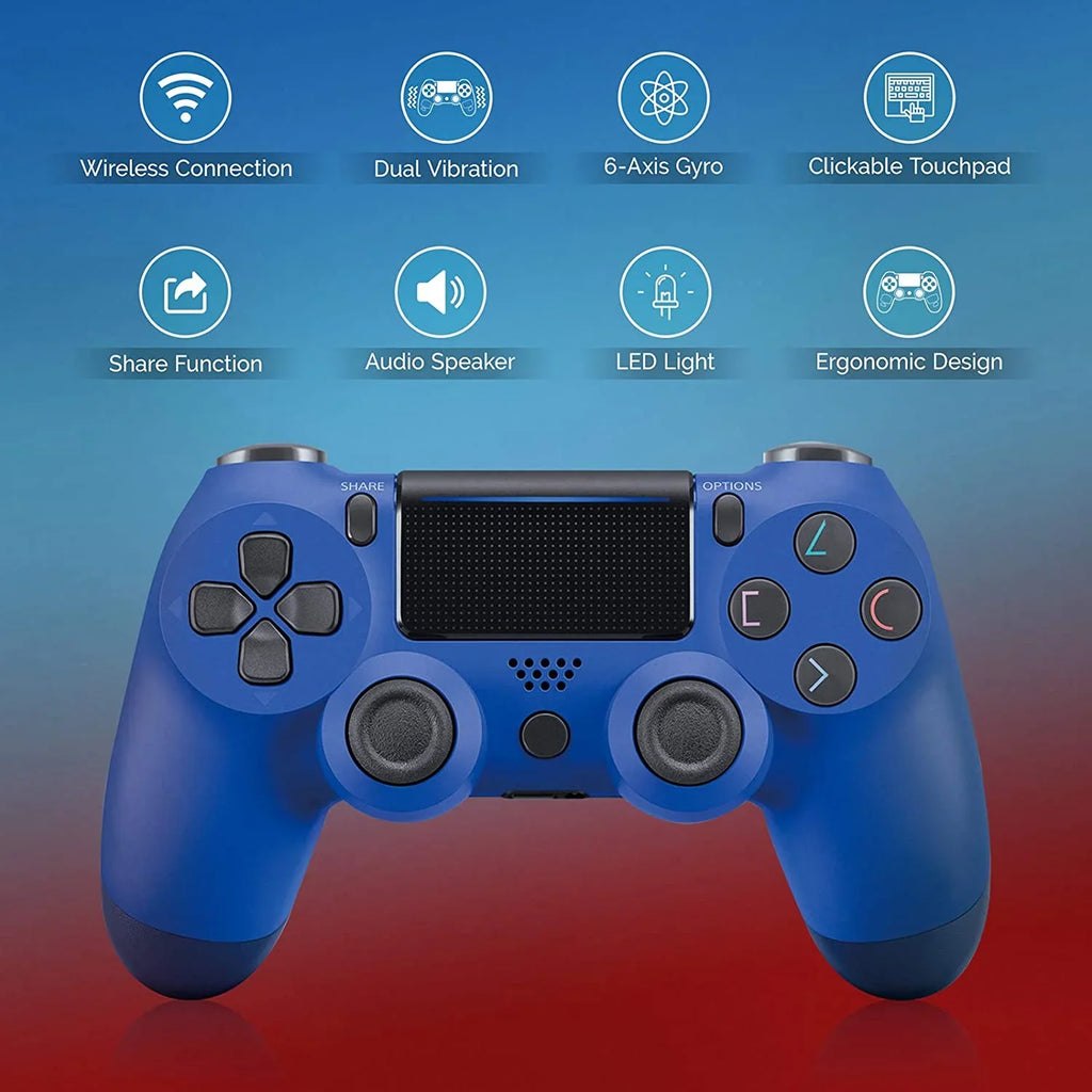 PRO Wireless GamePad matching with  Galaxy S23 Ultra Controller Plus 1,000 Battery/Built-In Speaker/Gyro/Remote BlueTooth Slim (Blue)