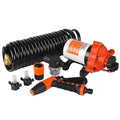 SEAFLO 33 Series Washdown Deck Wash Pump KIT 12v 70 PSI 3.0 GPM for Rv ship Marine Yacht with ALL NEW HEAVY DUTY PRESSURE SWITCH