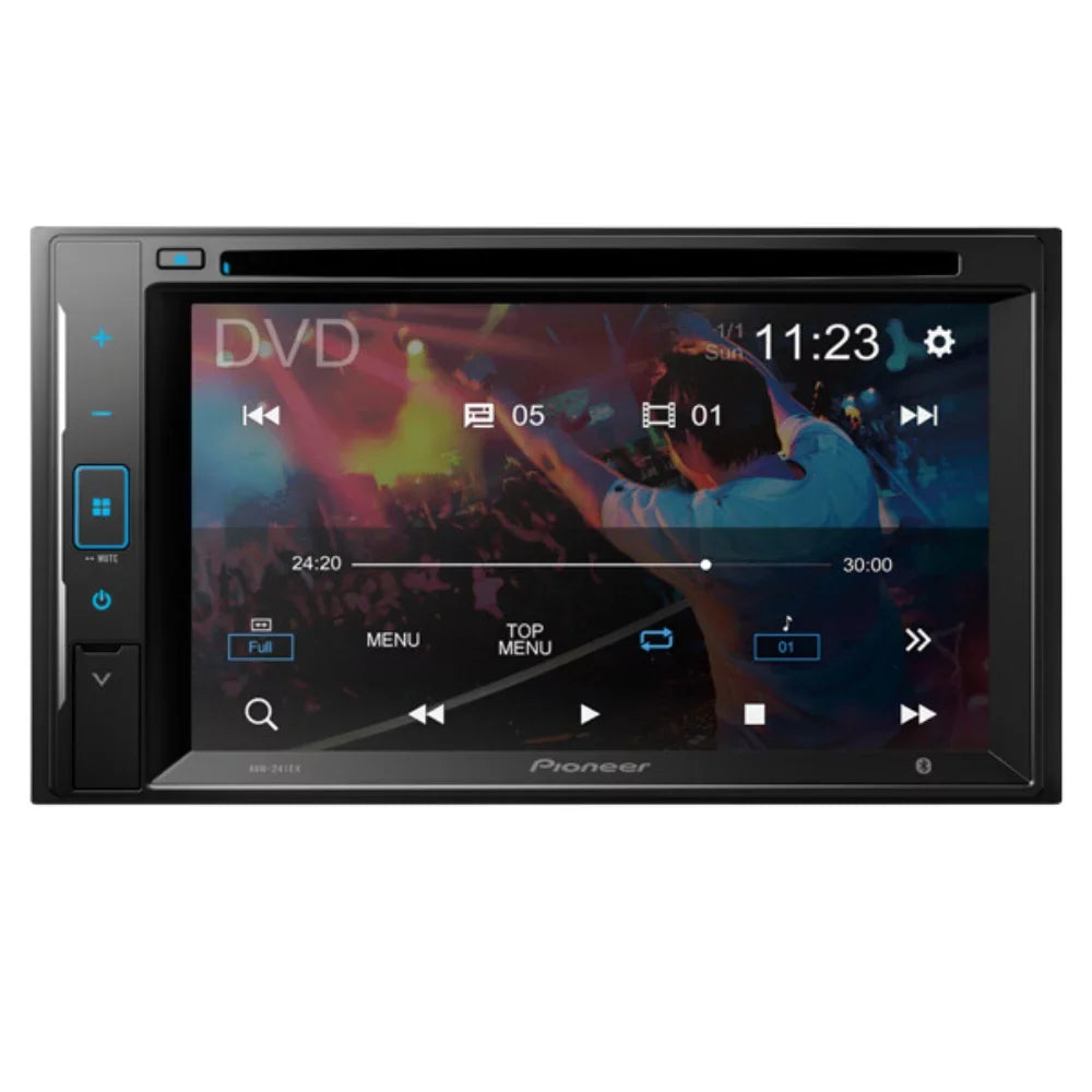 KIT2412 Bundle with Pioneer Multimedia DVD Car Stereo and Installation Kit - for 2000-2004 Oldsmobile Silhouette / Bluetooth Touchscreen, Backup Camera, Double Din Dash Kit