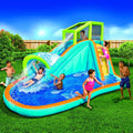 Banzi Inflatable liquid Slide - Huge Kids Pool (14 Feet Long by 8 Feet High) with Built in Sprinkler Wave and aqua Wall