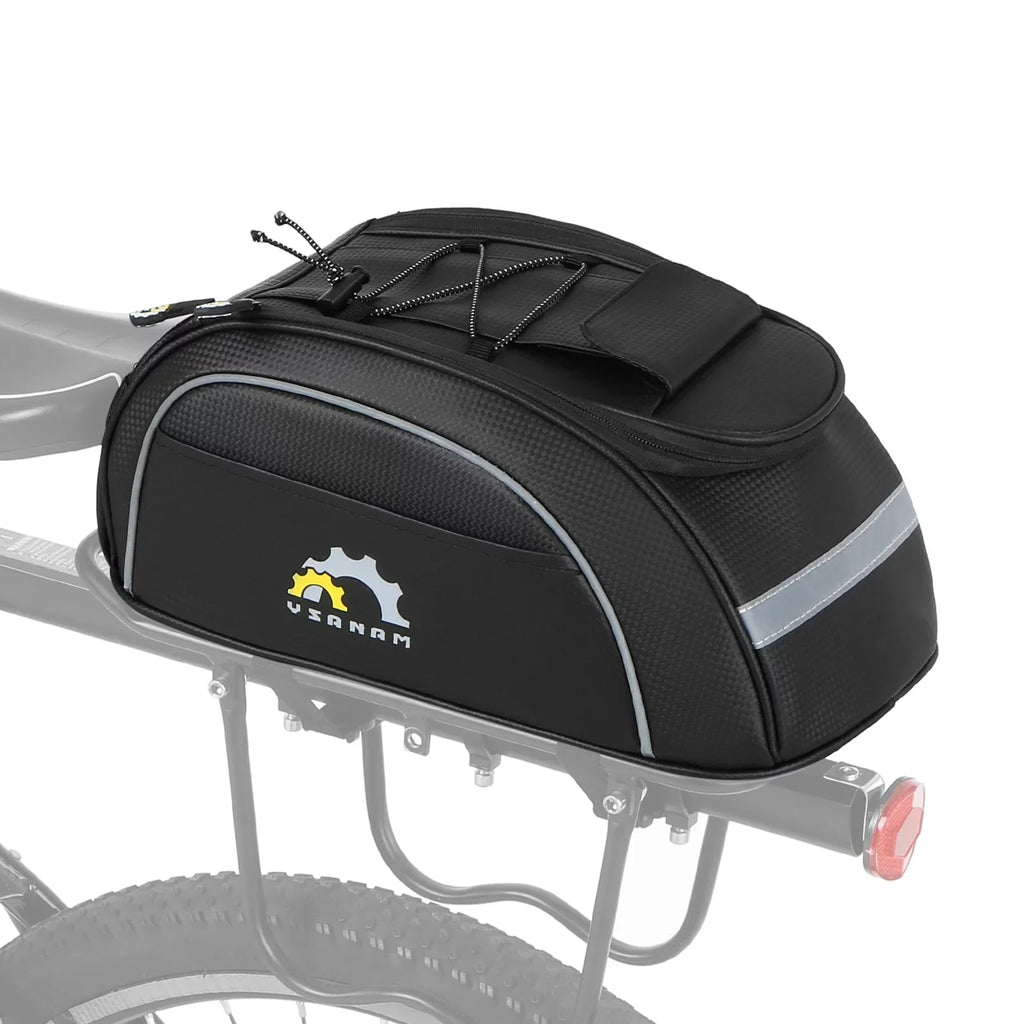 Waterproof Insulated Cooler Cycling Bag - MTB Bike Rear Rack Storage Luggage Carrier Pannier Trunk Bag