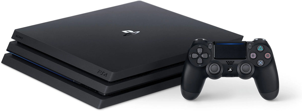 PlayStation 4 Pro 1TB Gaming Console Black Included BOLT AXTION Bundle Like New