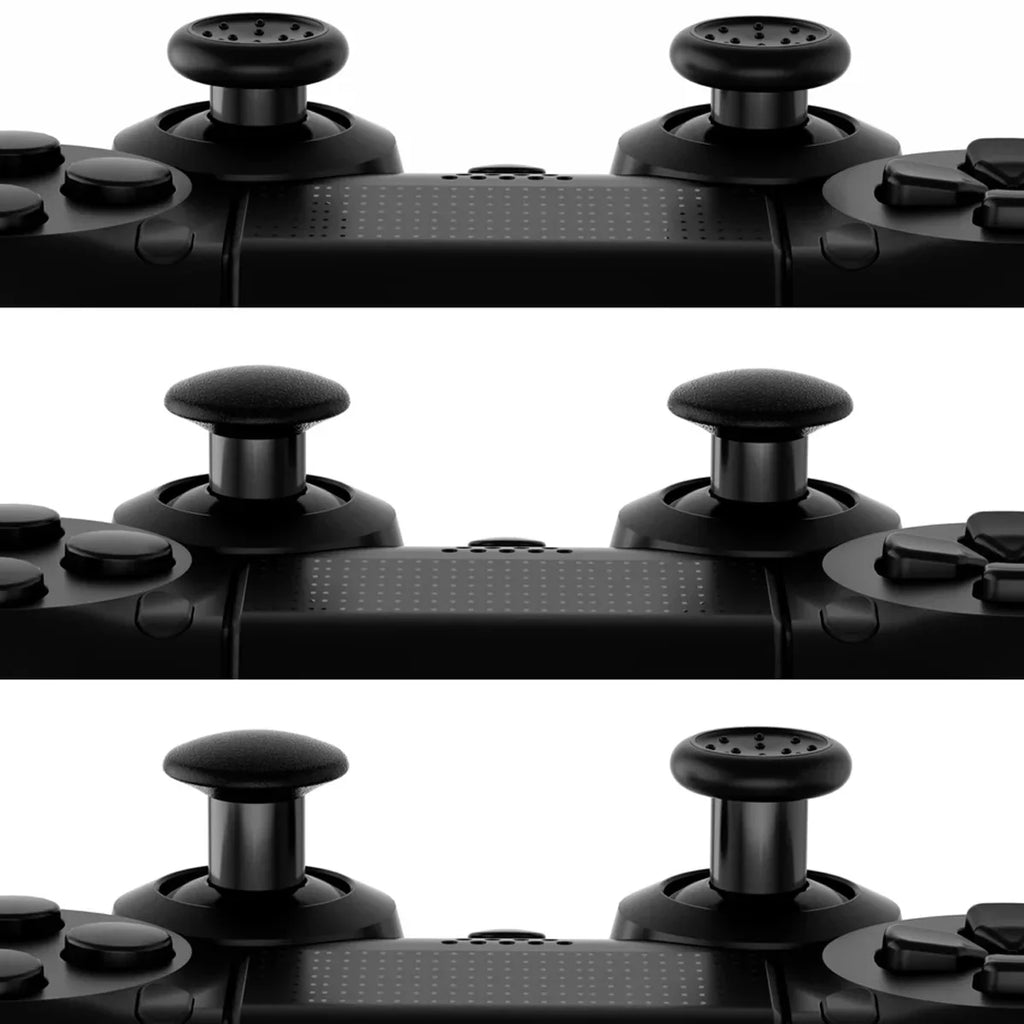 Black ModdedZone Extreme Modded Controller + Anti Recoil 2 Remap Buttons & Interchangeable Thumbsticks & Hair Triggers, Tactical Buttons appropriate with PS5 Custom Controller PC FPS