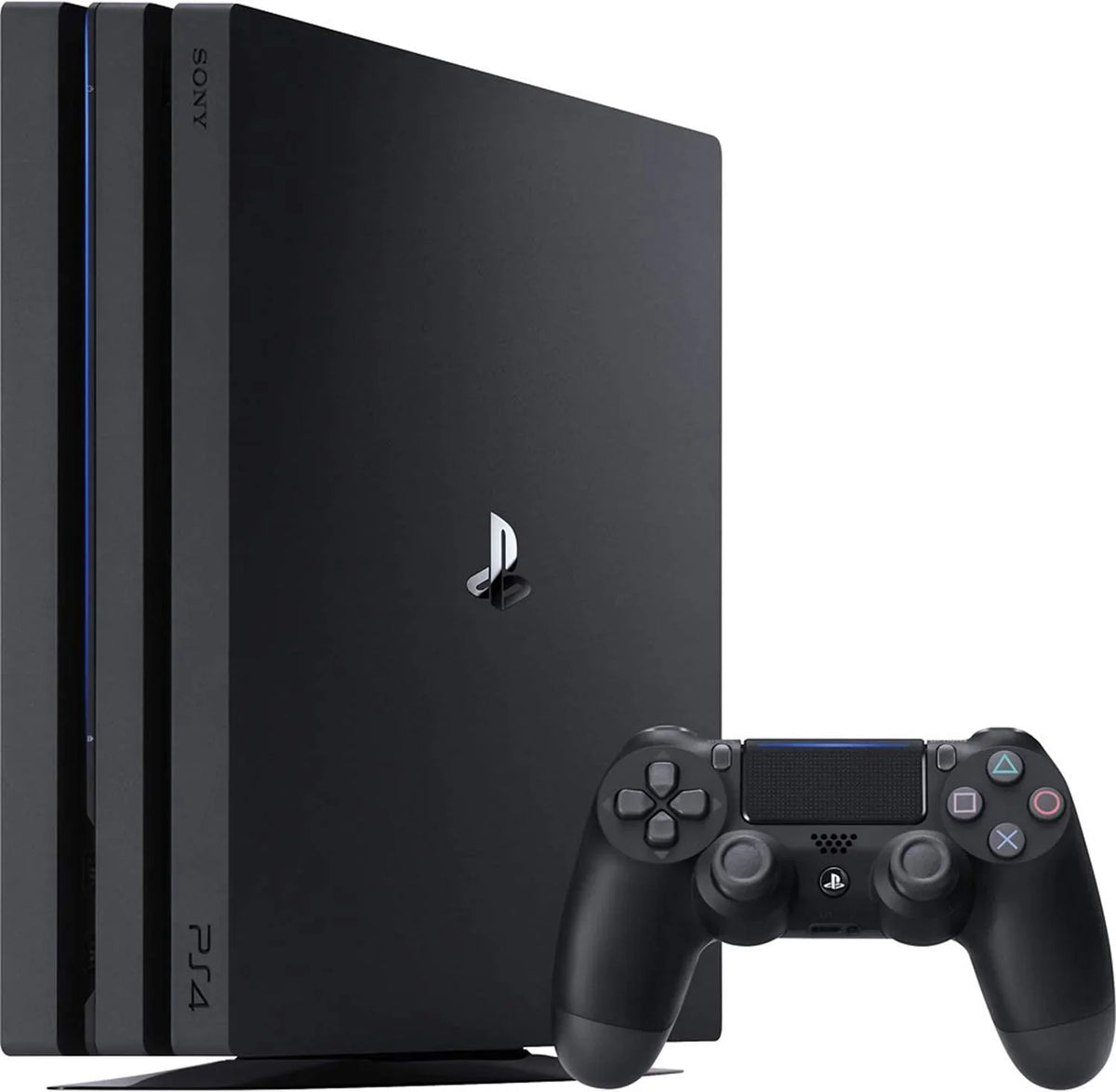 Pre-Owned  PlayStation 4 Pro 1TB Gaming Console Black HDMI Cable With BOLT AXTION Cleaning Kit Bundle (Refurbished: Like New)