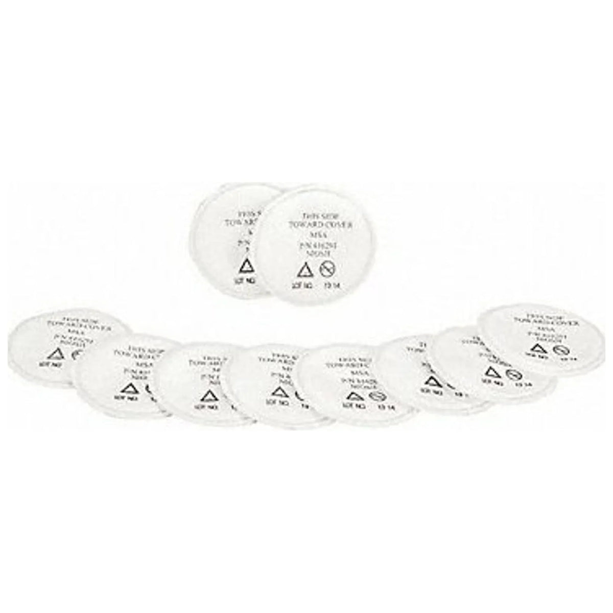 Msa Safety Filter,Black,Threaded,PK50  816661