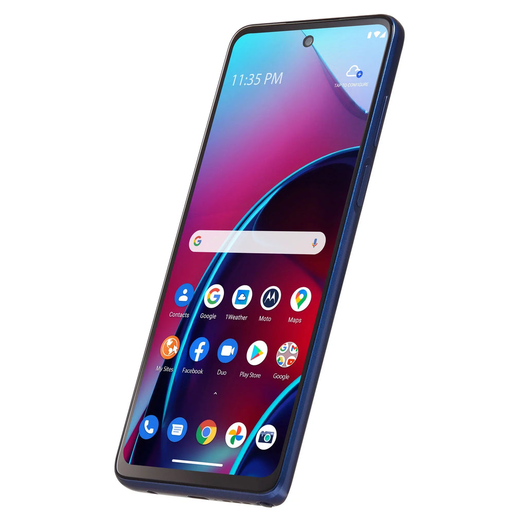 Total by Verizon Motorola Moto G Stylus 4G (2022), 128GB, Blue- Prepaid Smartphone [Locked to Total by Verizon]