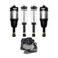 Full Set Front-Rear Air Suspension Spring Strut-Air Suspension Compressor Pump For 2010-2012 Land Rover LR4