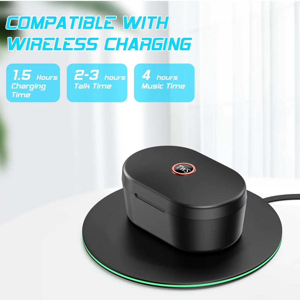 UX923 Wireless Earbuds Bluetooth 5.0 Sport Headphones Premium Sound superior Charging Case Digital LED Display Earphones Built-in Mic Headset for nova 6 5G