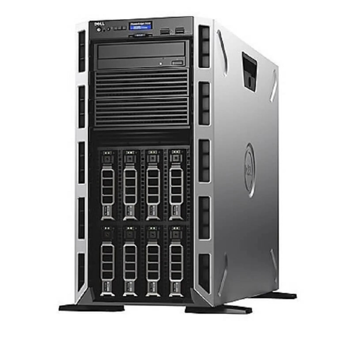Used  PowerEdge T430 8 x 3.5" Hot Plug 2x E5-2630 V3 Eight Core 2.4Ghz 16GB 8x 2TB SAS H330