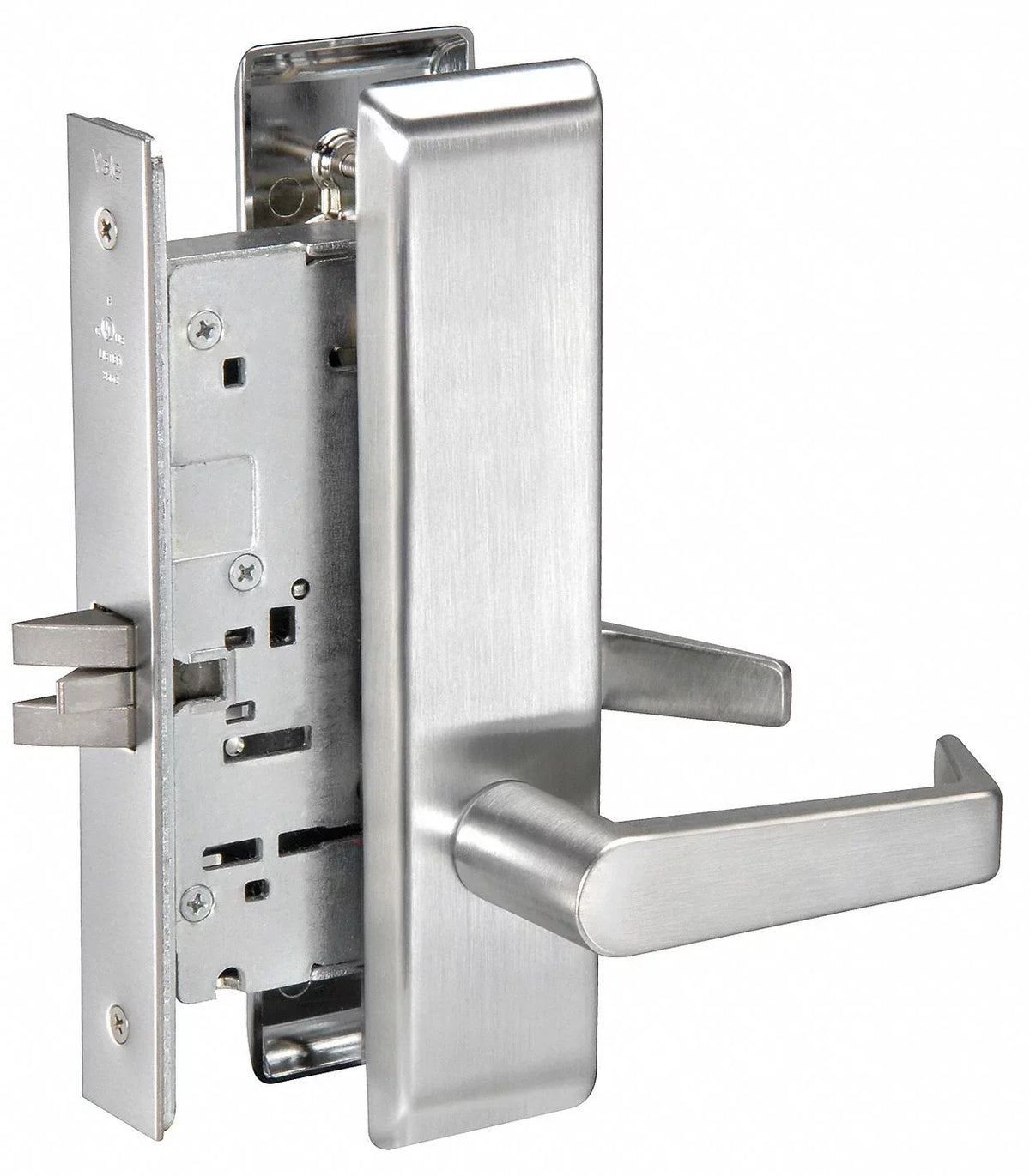 Yale Lever Lockset,Mechanical,Passage,Grade 1 AUCN8801FL x 626
