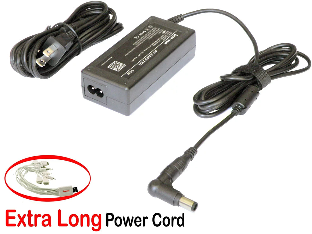 iTEKIRO 65W AC Adapter for  Latitude 14 E5440, 14 E5450, 15 3550, 15 3570, 15 3580, 15 35x0, 15 5000, 15 5580, 15 5590, 3330, 3340, 3440, 3540; 06TM1C 06TFFF 0928G4 09RN2C 0HH44H 0NNWP1 0RM617