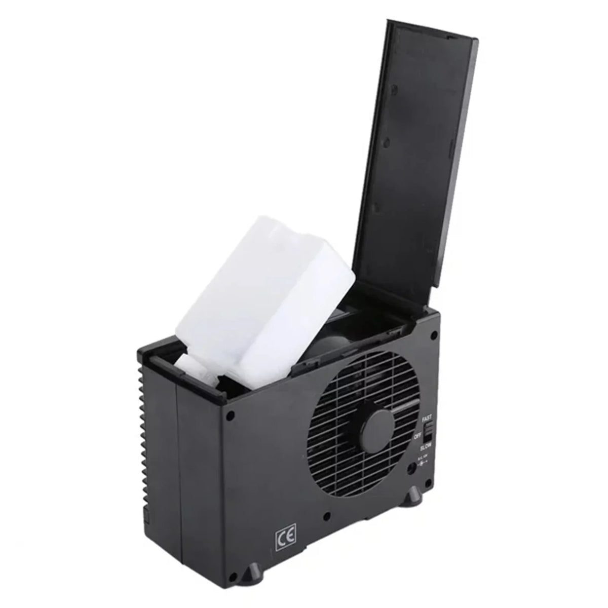 ZiSUGP Portable 12V Car Truck Home Mini Air Conditioner Evaporative moisture Cooler Fan Evaporative Air Conditioner Car Air Conditioner Car Phone Holder