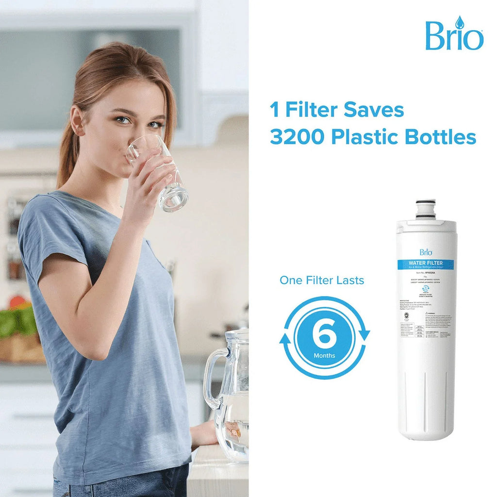 Brio 6026A Replacement Filter appropriate With Bosch 640565, 3M Cuno CS-52, EVOLFLTR10 AP3961137, Whirlpool WHKF-R-Plus