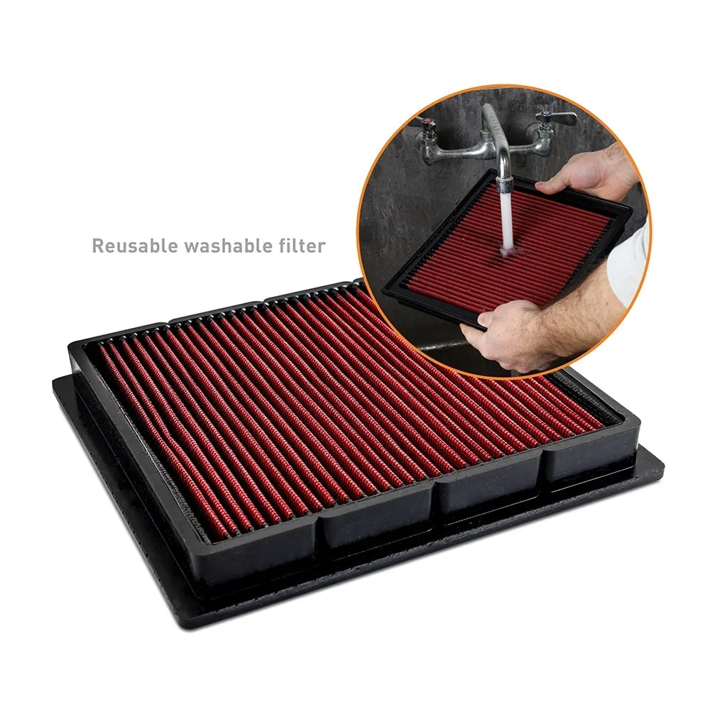 Mishimoto Reusable Drop-In Air Filter, suitable with RAM Cummins 6.7L 2007+