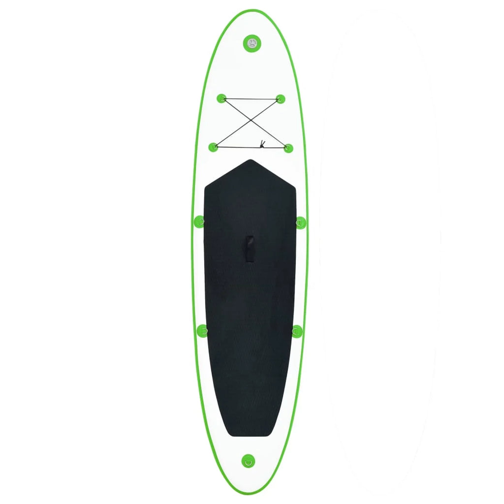 Dcenta Inflatable Paddle Board Set Beach Surfing Board with Oar, Fin, Hand Pump,  Kit and Carrying Bag Surfboard for Adults