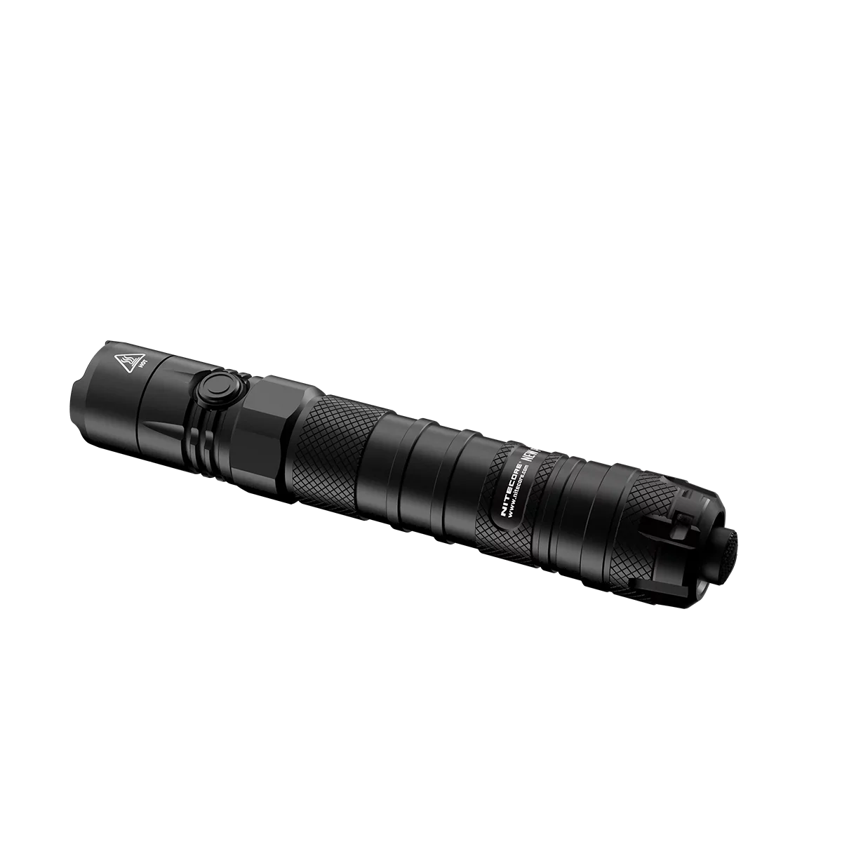 Nitecore New P12 Version LED Flashlight - 1200 Lumens w/NL2150HPR Battery, USB Cord, Offset Mount, RSW3 Pressure Switch,  and  3Amp Wall Adapter