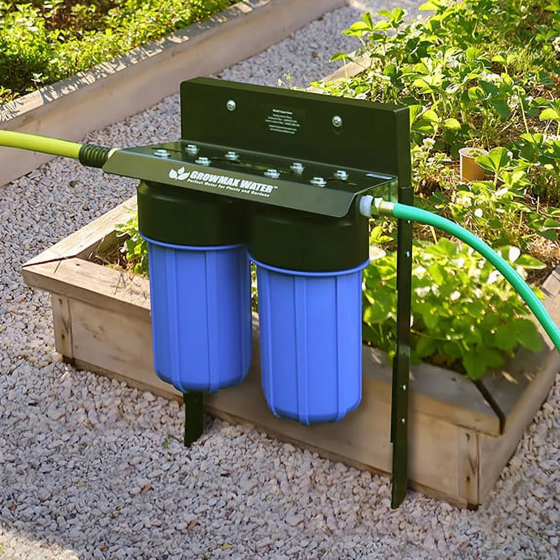 GrowMax SUPER GROW 800 - High-Capacity Garden liquid Filtration System - Eliminate up to 99% of Chlorine and Contaminants (15,000 gallons / 56,850 liters)