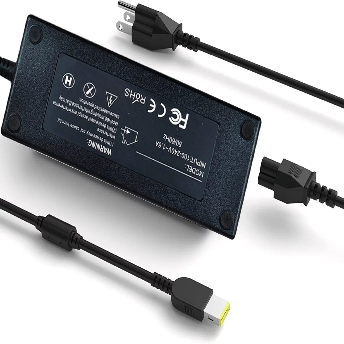 K-MAINS 135W AC Adapter Charger Power Cord Replacement for  Ideapad Y40-70 Y50-70 Supply Cord