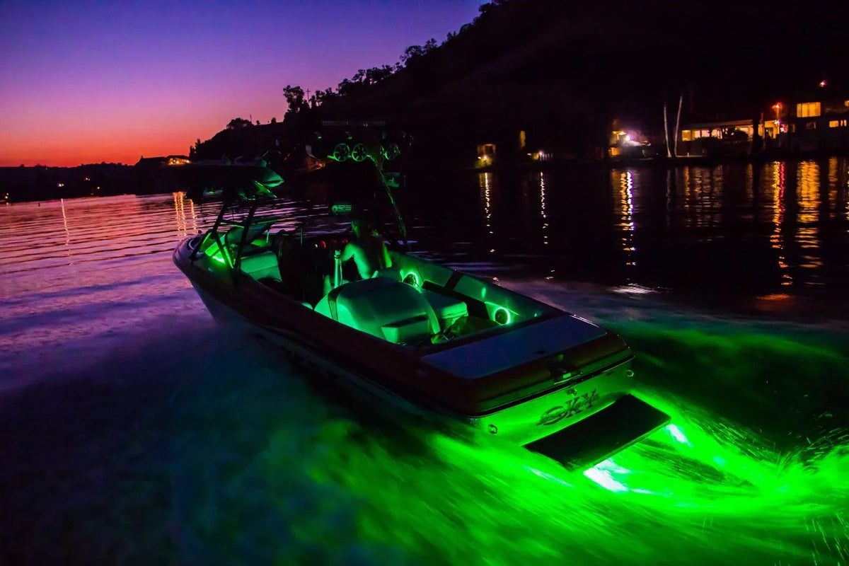 Pontoon craft Light, Marine Led Light Strip for Duck Jon Bass ship Sailboat Kayak Flex Lighting for ship Deck Light Accent Light Courtesy Interior Lights Fishing Night 12v