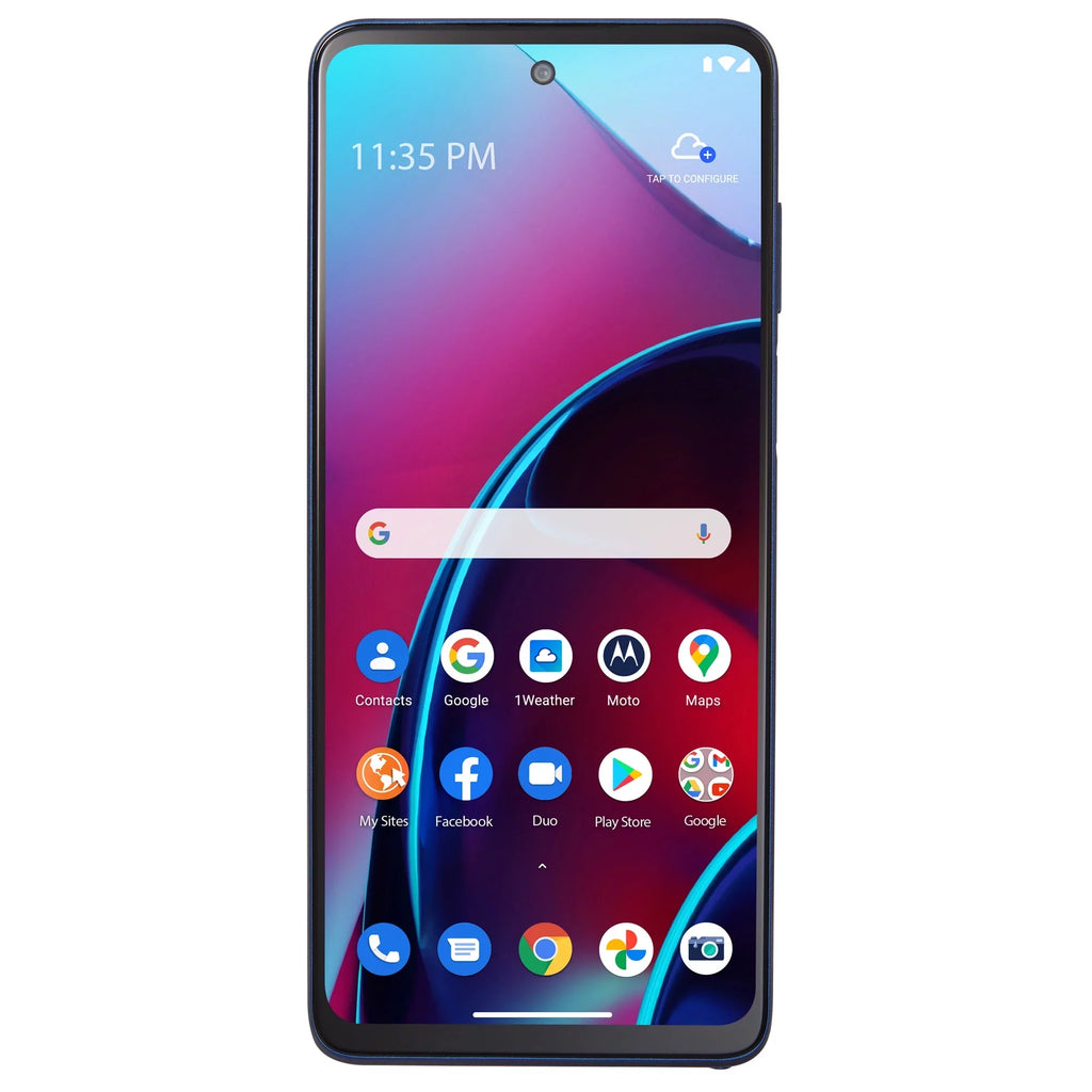 Total by Verizon Motorola Moto G Stylus 4G (2022), 128GB, Blue- Prepaid Smartphone [Locked to Total by Verizon]