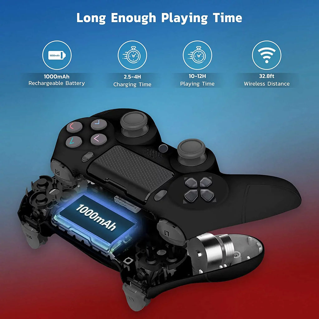 PRO Wireless GamePad appropriate with  Galaxy S21 FE 5G Controller Plus 1,000 Battery/Built-In Speaker/Gyro/Remote BlueTooth Slim (Black)